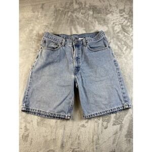 Vintage Levis Shorts Men 34 550 Relaxed Fit Blue Jean Med Wash Jorts Baggy 90s